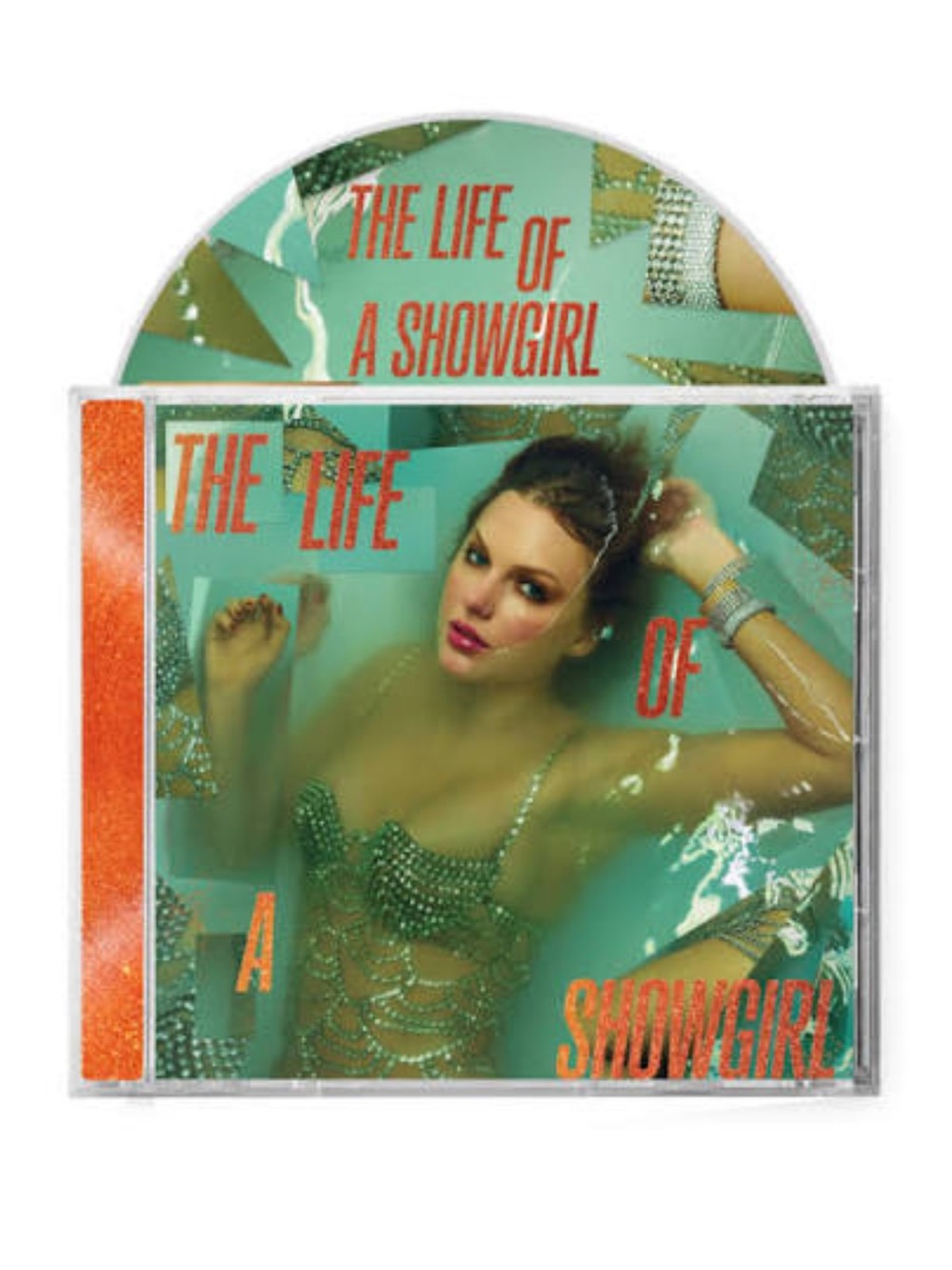 NEW Taylor Swift The Life of a Showgirl: Sweat & Vanilla Perfume CD with Poster